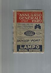 Annuario generale 1929. usato  Spedito ovunque in Italia 
