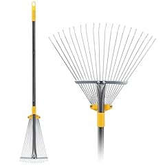 Adjustable leaf rake for sale  Delivered anywhere in USA 