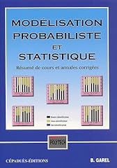 Modelisation probabiliste stat d'occasion  Livré partout en France