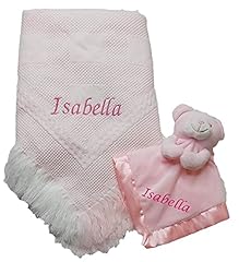 Personalised baby shawl for sale  Delivered anywhere in UK