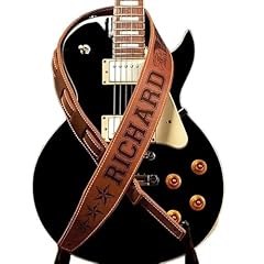 Personalized leather guitar for sale  Delivered anywhere in USA 