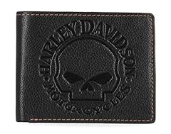 Harley davidson portafoglio usato  Spedito ovunque in Italia 