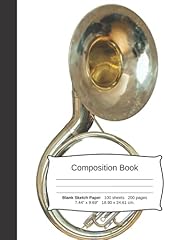 Sousaphone composition noteboo for sale  Delivered anywhere in Ireland