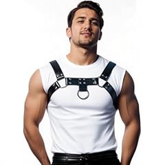 Men leather chest for sale  Delivered anywhere in USA 