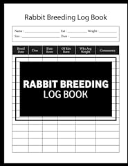 Rabbit breeding log for sale  Delivered anywhere in UK
