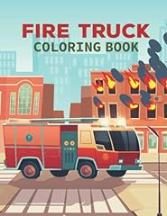 Fire truck coloring for sale  Delivered anywhere in Canada