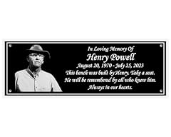 Photo memorial bench for sale  Delivered anywhere in USA 