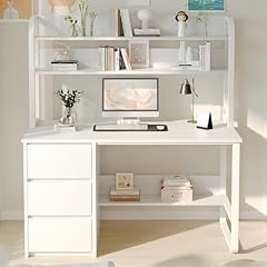 Maverickfurni white desk for sale  Delivered anywhere in USA 