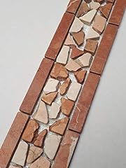 Bordo mosaico pietra usato  Spedito ovunque in Italia 