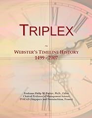 Triplex webster timeline for sale  Delivered anywhere in UK