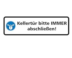 Aufkleber kellertür bitte gebraucht kaufen  Wird an jeden Ort in Deutschland