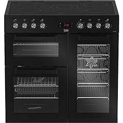 Beko KDVC90K 90cm Electric Range Cooker with Ceramic, used for sale  Delivered anywhere in Ireland