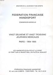 Federation francaise handispor d'occasion  Livré partout en France