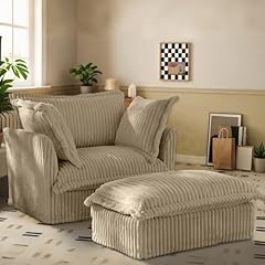 Soartalent corduroy chaise for sale  Delivered anywhere in USA 