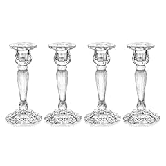 Crystal candle holders for sale  Delivered anywhere in UK