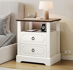 Farmhouse nightstand charging for sale  Delivered anywhere in USA 