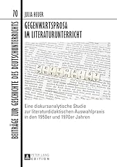Gegenwartsprosa literaturunter usato  Spedito ovunque in Italia 