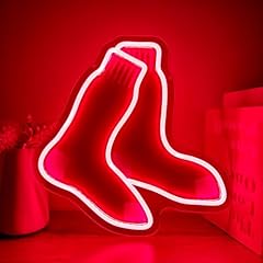 Red socks neon for sale  Delivered anywhere in USA 
