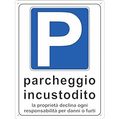 Pubblimania cartello parcheggi usato  Spedito ovunque in Italia 