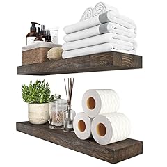 Floating Shelves Rustic Natural Wood Wall Shelf Open for sale  Delivered anywhere in USA 