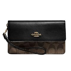 Coach signature foldover for sale  Delivered anywhere in USA 