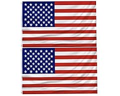 2pcs american flag for sale  Delivered anywhere in USA 