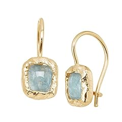 Silpada 'Mediterra' Natural Aquamarine Petite Drop, used for sale  Delivered anywhere in USA 