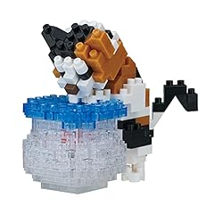 Nanoblock cats fishbowl for sale  Delivered anywhere in USA 