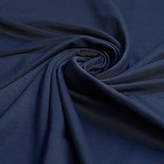 Navy blue ponti for sale  Delivered anywhere in UK
