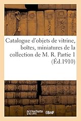 Catalogue objets vitrine d'occasion  Livré partout en Belgiqu