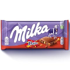 Milka daim chocolate for sale  Delivered anywhere in UK