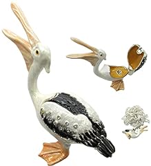 Pelican jeweled trinket for sale  Delivered anywhere in USA 