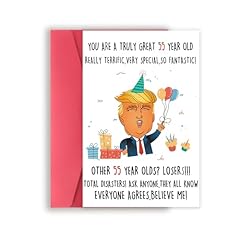 Funny trump 55th for sale  Delivered anywhere in USA 