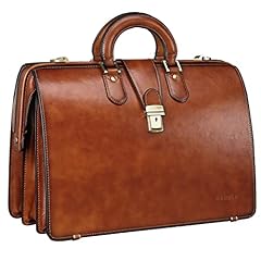 Banuce leather briefcase for sale  Delivered anywhere in USA 