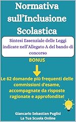 Normativa sull inclusione usato  Spedito ovunque in Italia 