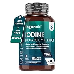 Iodine tablets 400mcg for sale  Delivered anywhere in UK