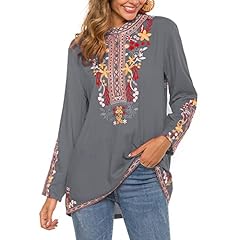 Lauraklein embroidered tops for sale  Delivered anywhere in USA 