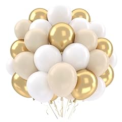 Ballons anniversaire beige d'occasion  Livré partout en France