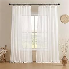 Joydeco sheer curtains for sale  Delivered anywhere in USA 