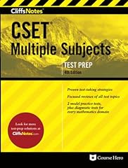 Cliffsnotes cset multiple for sale  Delivered anywhere in USA 