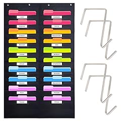 Black pocket chart for sale  Delivered anywhere in USA 