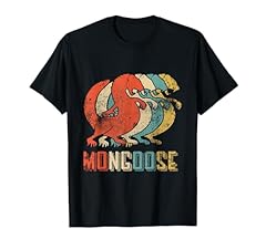 Retro mongoose shirt for sale  Delivered anywhere in UK