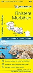 Carte départementale finistè d'occasion  Livré partout en France