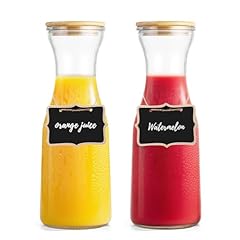 Glass carafe bamboo for sale  Delivered anywhere in USA 
