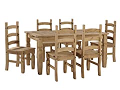Mercers Furniture Corona Large Extending Dining Table for sale  Delivered anywhere in UK