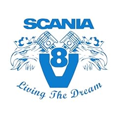 Wandaufkleber autos scania gebraucht kaufen  Wird an jeden Ort in Deutschland
