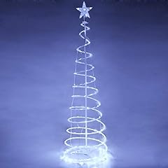 Yescom 6ft 182 LED Spiral Christmas Tree Light Star for sale  Delivered anywhere in USA 