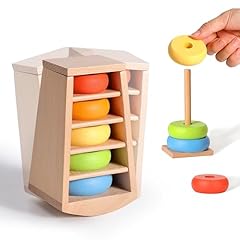 Woodtoe rainbow rings for sale  Delivered anywhere in USA 