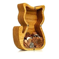 Wood piggy bank for sale  Delivered anywhere in USA 
