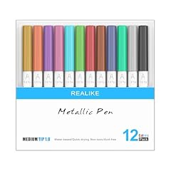 Realike metallic marker for sale  Delivered anywhere in UK
